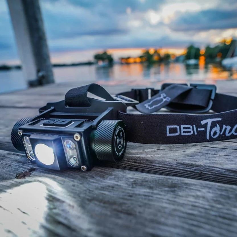 DBI Torch Multi Beam Headlamp Dive Bomb Industries