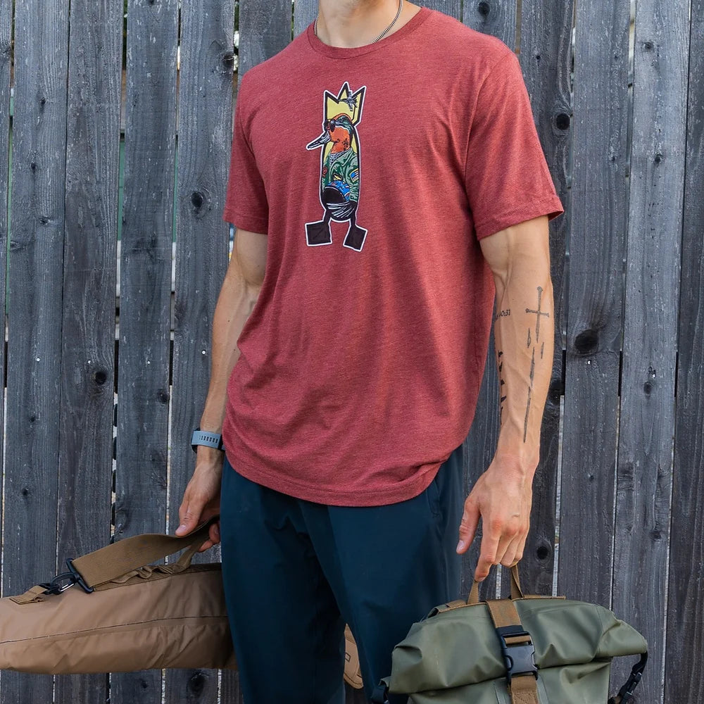 Top Gun Teal Shirt - Men\'s T-Shirts | Dive Bomb Industries