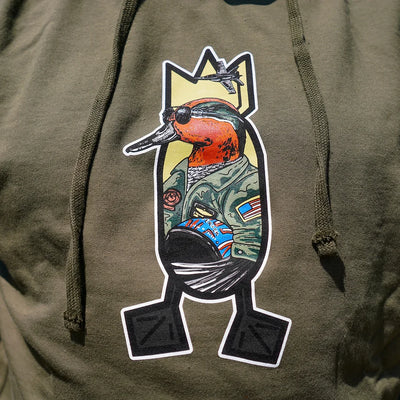 Top Gun Teal Hoodie