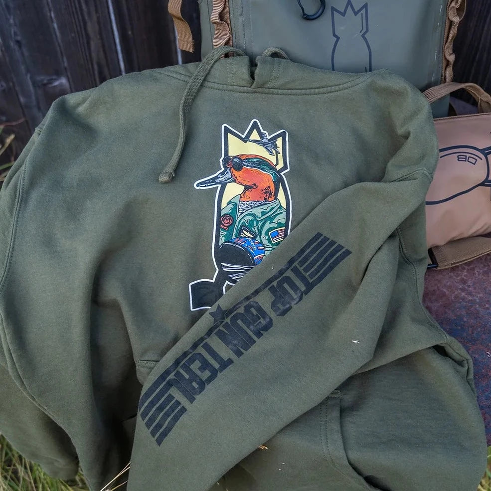 Top Gun Teal Hoodie