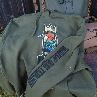 Top Gun Teal Hoodie