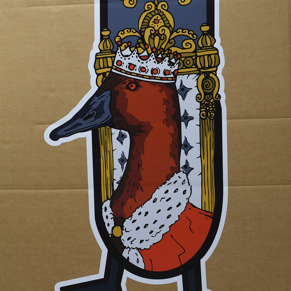 The King 4' Trailer Decal