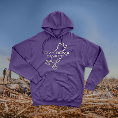 Strikethrough Youth Logo Hoodie